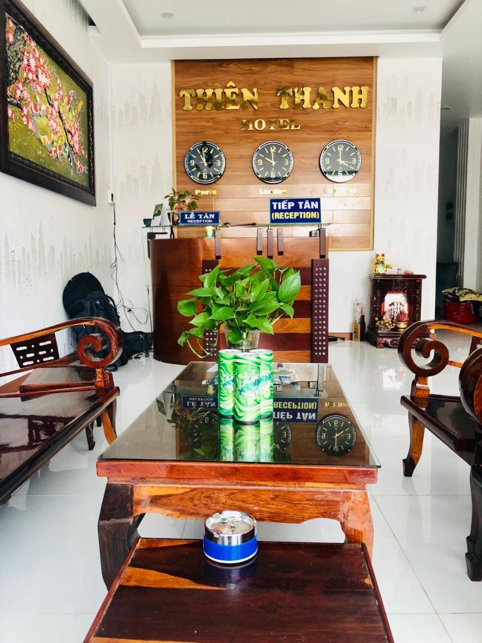 Thien Thanh Hotel Vĩnh Long Exterior foto
